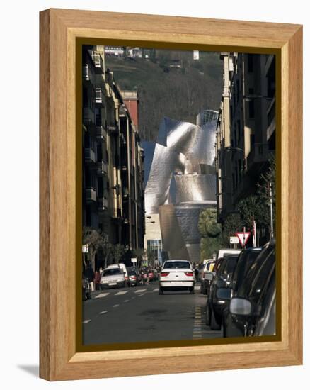 Guggenheim Museum, Bilbao, Euskadi (Pais Vasco), Spain-Peter Higgins-Framed Premier Image Canvas