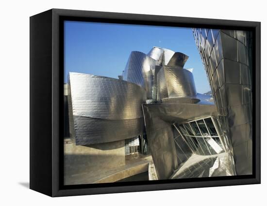 Guggenheim Museum, Bilbao, Euskadi (Pais Vasco), Spain-Peter Higgins-Framed Premier Image Canvas