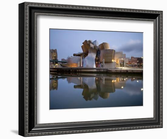 Guggenheim Museum, Bilbao, Euskal Herria, Euskadi, Spain, Europe-Ben Pipe-Framed Photographic Print