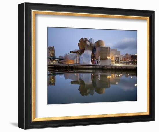 Guggenheim Museum, Bilbao, Euskal Herria, Euskadi, Spain, Europe-Ben Pipe-Framed Photographic Print