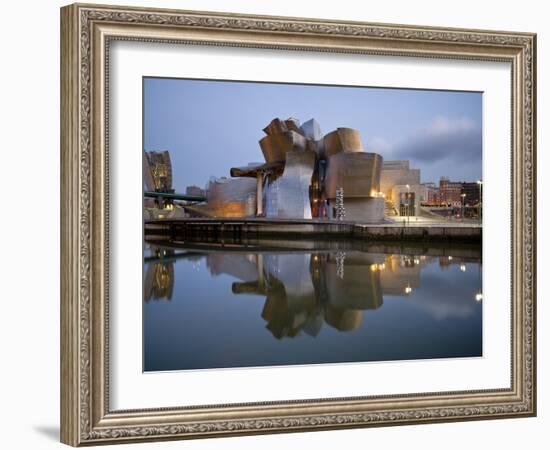 Guggenheim Museum, Bilbao, Euskal Herria, Euskadi, Spain, Europe-Ben Pipe-Framed Photographic Print