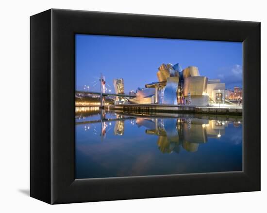 Guggenheim Museum, Bilbao, Euskal Herria, Euskadi, Spain, Europe-Ben Pipe-Framed Premier Image Canvas