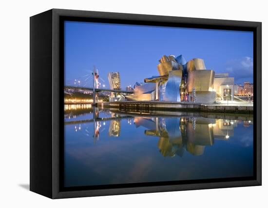 Guggenheim Museum, Bilbao, Euskal Herria, Euskadi, Spain, Europe-Ben Pipe-Framed Premier Image Canvas