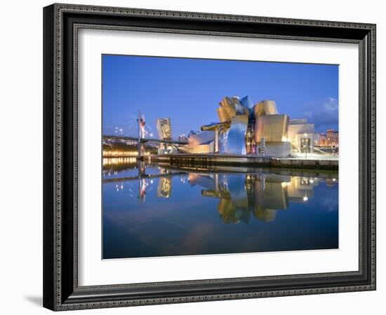 Guggenheim Museum, Bilbao, Euskal Herria, Euskadi, Spain, Europe-Ben Pipe-Framed Photographic Print