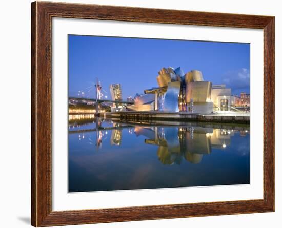 Guggenheim Museum, Bilbao, Euskal Herria, Euskadi, Spain, Europe-Ben Pipe-Framed Photographic Print