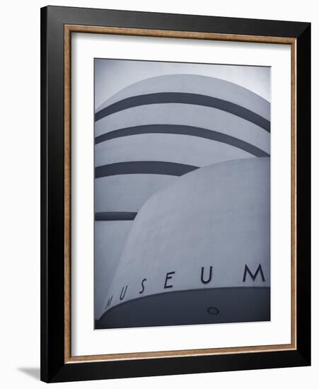 Guggenheim Museum (By Frank Lloyd Wright), Upper East Side, Manhattan, New York City, USA-Jon Arnold-Framed Photographic Print