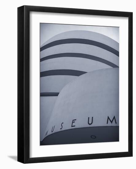 Guggenheim Museum (By Frank Lloyd Wright), Upper East Side, Manhattan, New York City, USA-Jon Arnold-Framed Photographic Print