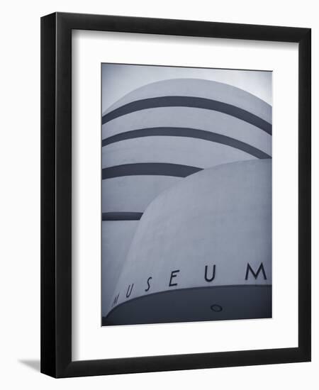 Guggenheim Museum (By Frank Lloyd Wright), Upper East Side, Manhattan, New York City, USA-Jon Arnold-Framed Photographic Print