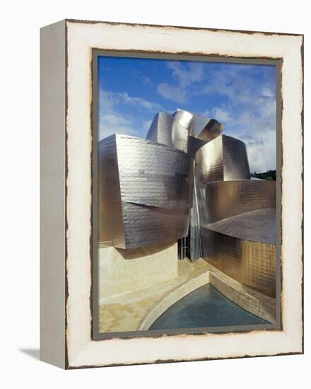 Guggenheim Museum, Designed by American Architect Frank O. Gehry, Opened 1997, Bilbao-Christopher Rennie-Framed Premier Image Canvas