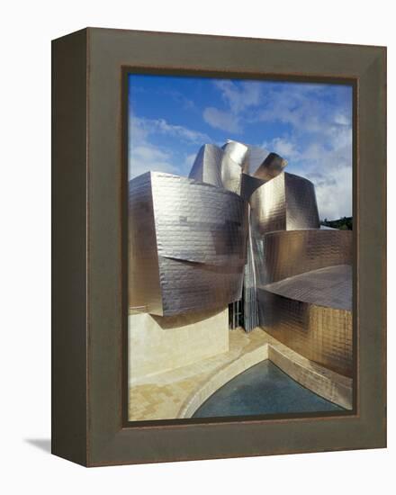 Guggenheim Museum, Designed by American Architect Frank O. Gehry, Opened 1997, Bilbao-Christopher Rennie-Framed Premier Image Canvas