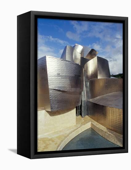 Guggenheim Museum, Designed by American Architect Frank O. Gehry, Opened 1997, Bilbao-Christopher Rennie-Framed Premier Image Canvas