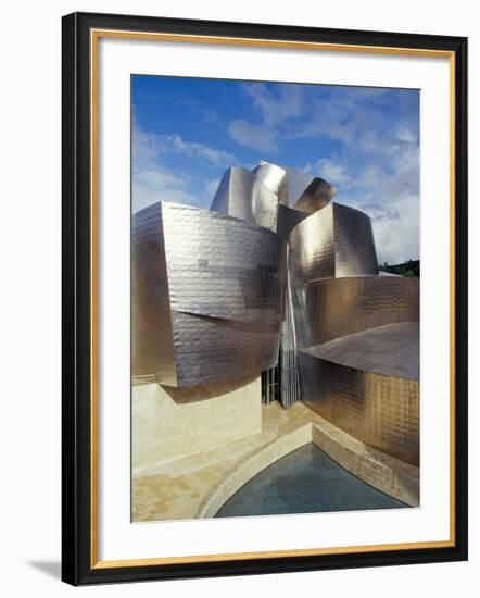 Guggenheim Museum, Designed by American Architect Frank O. Gehry, Opened 1997, Bilbao-Christopher Rennie-Framed Photographic Print