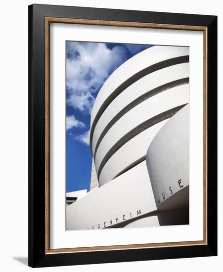 Guggenheim Museum, Designed By Frank Lloyd Wright, 5th Ave at 89th Street, New York-Donald Nausbaum-Framed Photographic Print