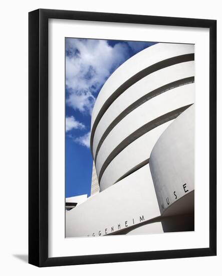 Guggenheim Museum, Designed By Frank Lloyd Wright, 5th Ave at 89th Street, New York-Donald Nausbaum-Framed Photographic Print