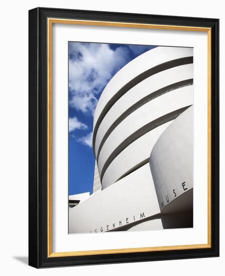 Guggenheim Museum, Designed By Frank Lloyd Wright, 5th Ave at 89th Street, New York-Donald Nausbaum-Framed Photographic Print