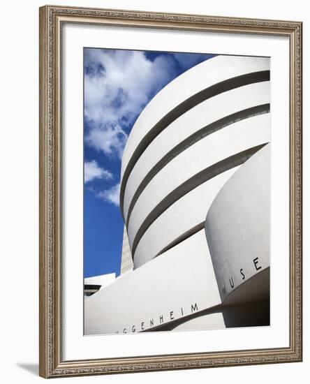 Guggenheim Museum, Designed By Frank Lloyd Wright, 5th Ave at 89th Street, New York-Donald Nausbaum-Framed Photographic Print