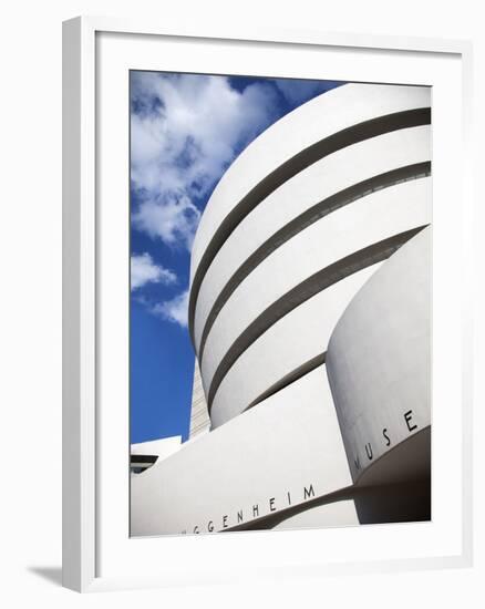 Guggenheim Museum, Designed By Frank Lloyd Wright, 5th Ave at 89th Street, New York-Donald Nausbaum-Framed Photographic Print