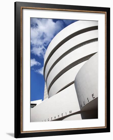 Guggenheim Museum, Designed By Frank Lloyd Wright, 5th Ave at 89th Street, New York-Donald Nausbaum-Framed Photographic Print