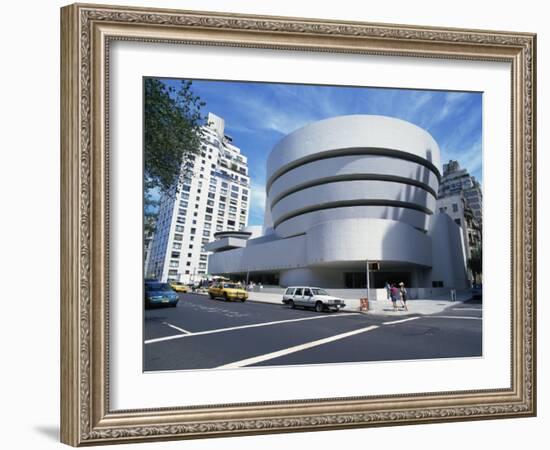 Guggenheim Museum, Manhattan, New York City, United States of America, North America-Rawlings Walter-Framed Photographic Print