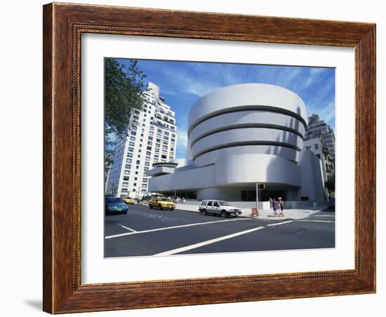 Guggenheim Museum, Manhattan, New York City, United States of America, North America-Rawlings Walter-Framed Photographic Print