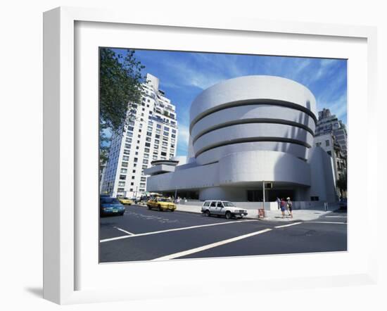 Guggenheim Museum, Manhattan, New York City, United States of America, North America-Rawlings Walter-Framed Photographic Print