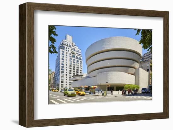 Guggenheim Museum of Modern and Contemporary Art, New York, USA-Simon Montgomery-Framed Photographic Print