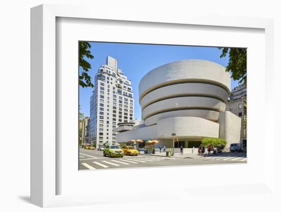 Guggenheim Museum of Modern and Contemporary Art, New York, USA-Simon Montgomery-Framed Photographic Print