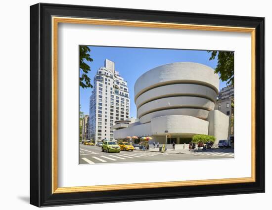 Guggenheim Museum of Modern and Contemporary Art, New York, USA-Simon Montgomery-Framed Photographic Print