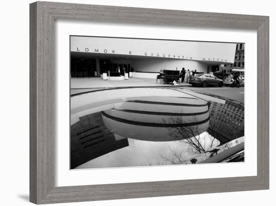 Guggenheim Museum Reflection-null-Framed Photo