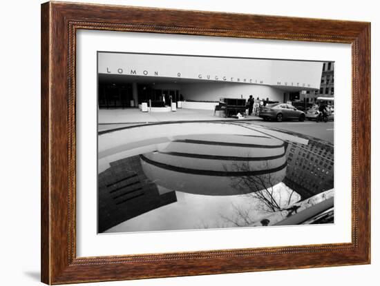 Guggenheim Museum Reflection-null-Framed Photo