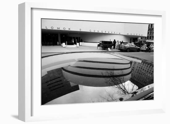 Guggenheim Museum Reflection-null-Framed Photo