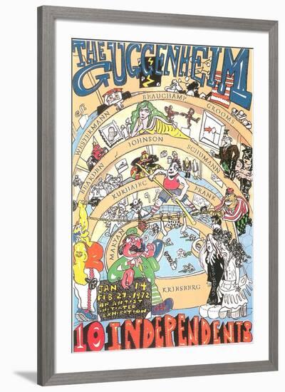 Guggenheim-Red Grooms-Framed Limited Edition