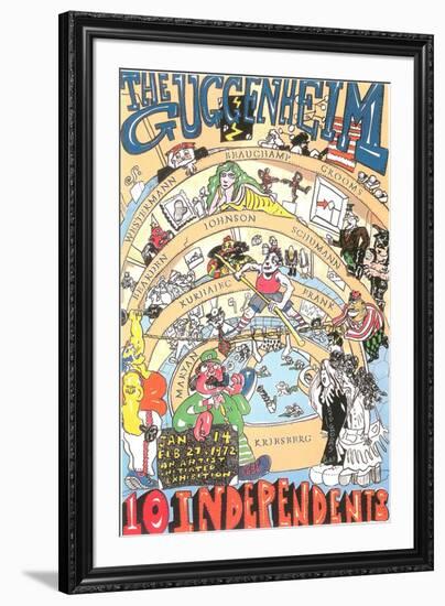 Guggenheim-Red Grooms-Framed Limited Edition