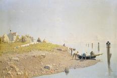 Summer in Treviso Countryside, 1879-Guglielmo Ciardi-Framed Giclee Print