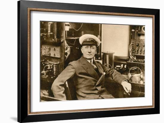 Guglielmo Marconi, Italian Inventor-Science Source-Framed Giclee Print