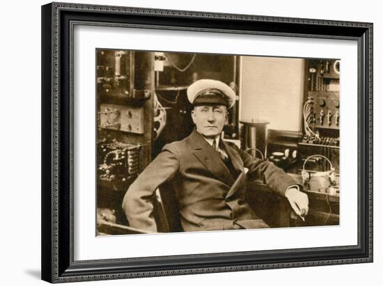 Guglielmo Marconi, Italian Inventor-Science Source-Framed Giclee Print