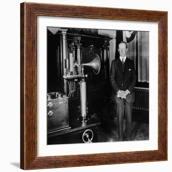 Guglielmo Marconi, Italian Inventor-Science Source-Framed Giclee Print