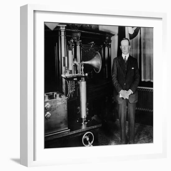 Guglielmo Marconi, Italian Inventor-Science Source-Framed Giclee Print