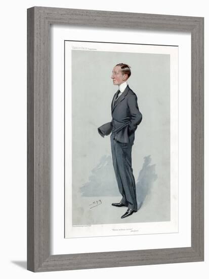 Guglielmo Marconi, Italian Physicist and Inventor and Pioneer of Wireless Telegraphy-Spy-Framed Giclee Print