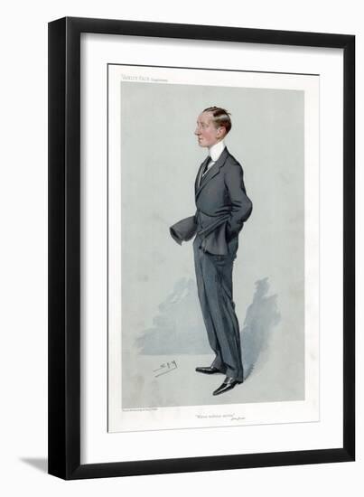 Guglielmo Marconi, Italian Physicist and Inventor and Pioneer of Wireless Telegraphy-Spy-Framed Giclee Print