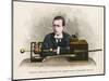 Guglielmo Marconi, Italian Physicist, Inventor of 'Wireless' Radio Telegraph System. Ca. 1909-null-Mounted Art Print