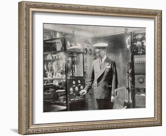 Guglielmo Marconi-null-Framed Photographic Print