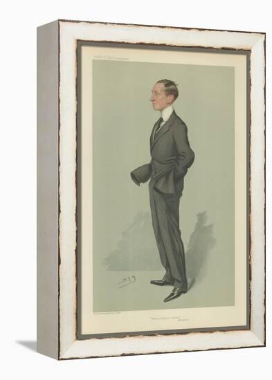 Guglielmo Marconi-Sir Leslie Ward-Framed Premier Image Canvas