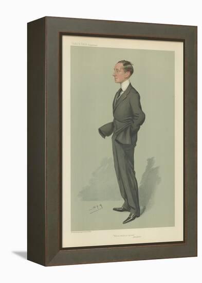 Guglielmo Marconi-Sir Leslie Ward-Framed Premier Image Canvas