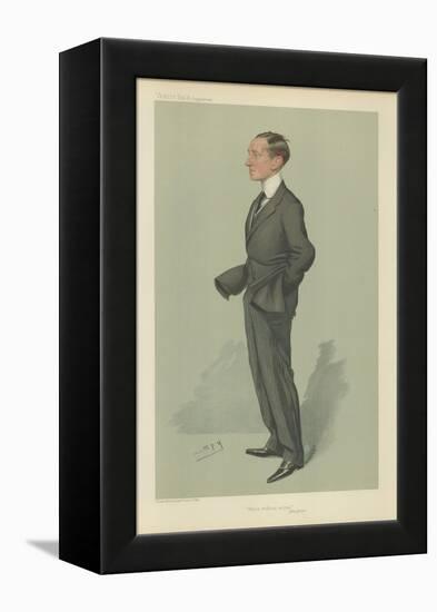 Guglielmo Marconi-Sir Leslie Ward-Framed Premier Image Canvas