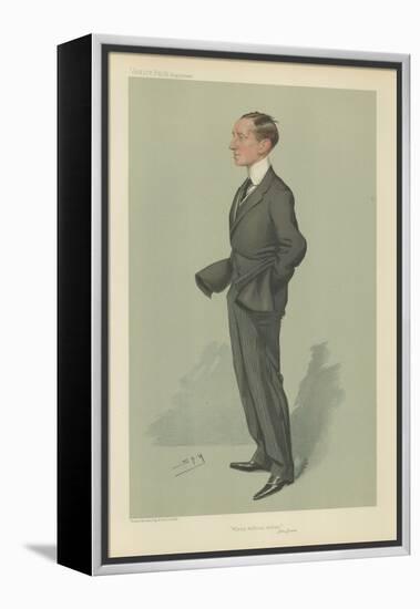 Guglielmo Marconi-Sir Leslie Ward-Framed Premier Image Canvas