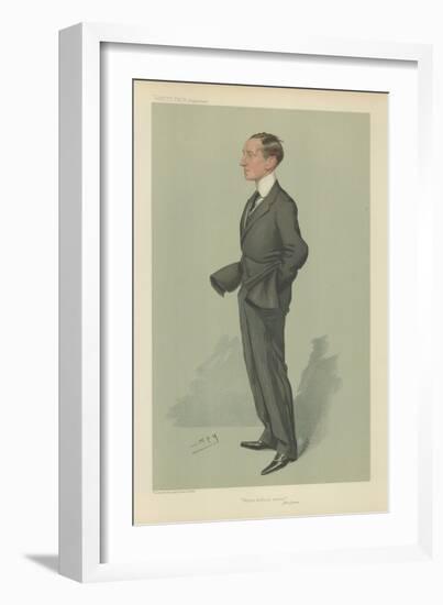 Guglielmo Marconi-Sir Leslie Ward-Framed Giclee Print