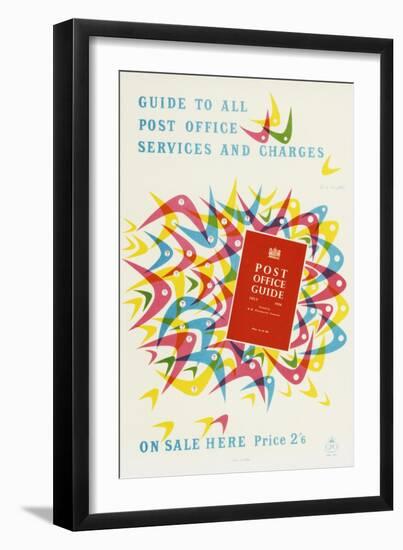 Guide to All Post Office Services and Charges on Sale Here Price 2'6-Alick Knight-Framed Art Print