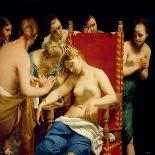 The Death of Lucretia, 17th Century-Guido Cagnacci-Giclee Print