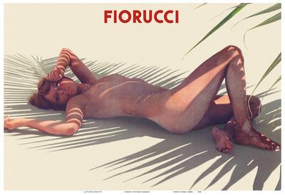Nude Girls Tanning On The Beach - Sunbathing Au Naturel Woman On Beach - Fiorucci' Premium Giclee Print -  Guido Mangold | Art.com